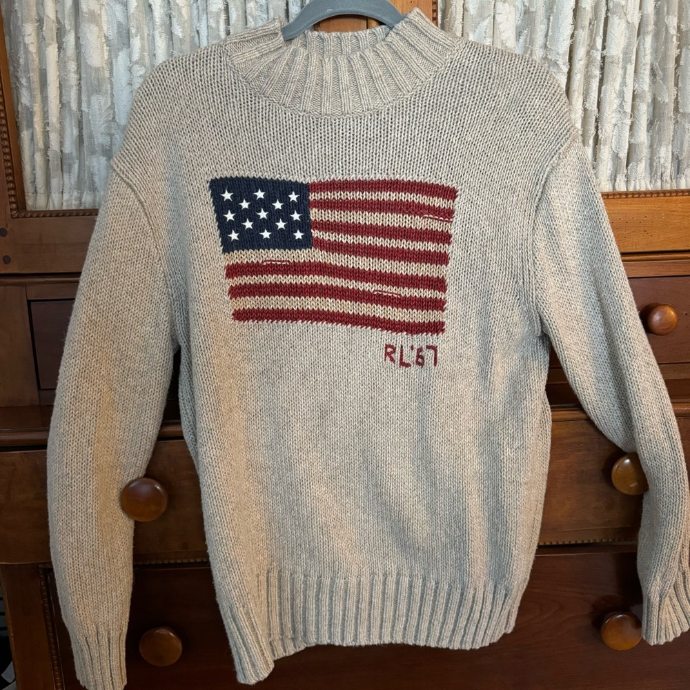 Ralph Lauren Flag Sweater